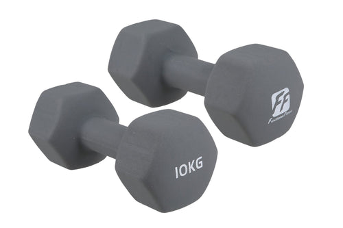10kg Neo Hex Dumbbells (Pair) – Heavy-Duty Home Gym Weights