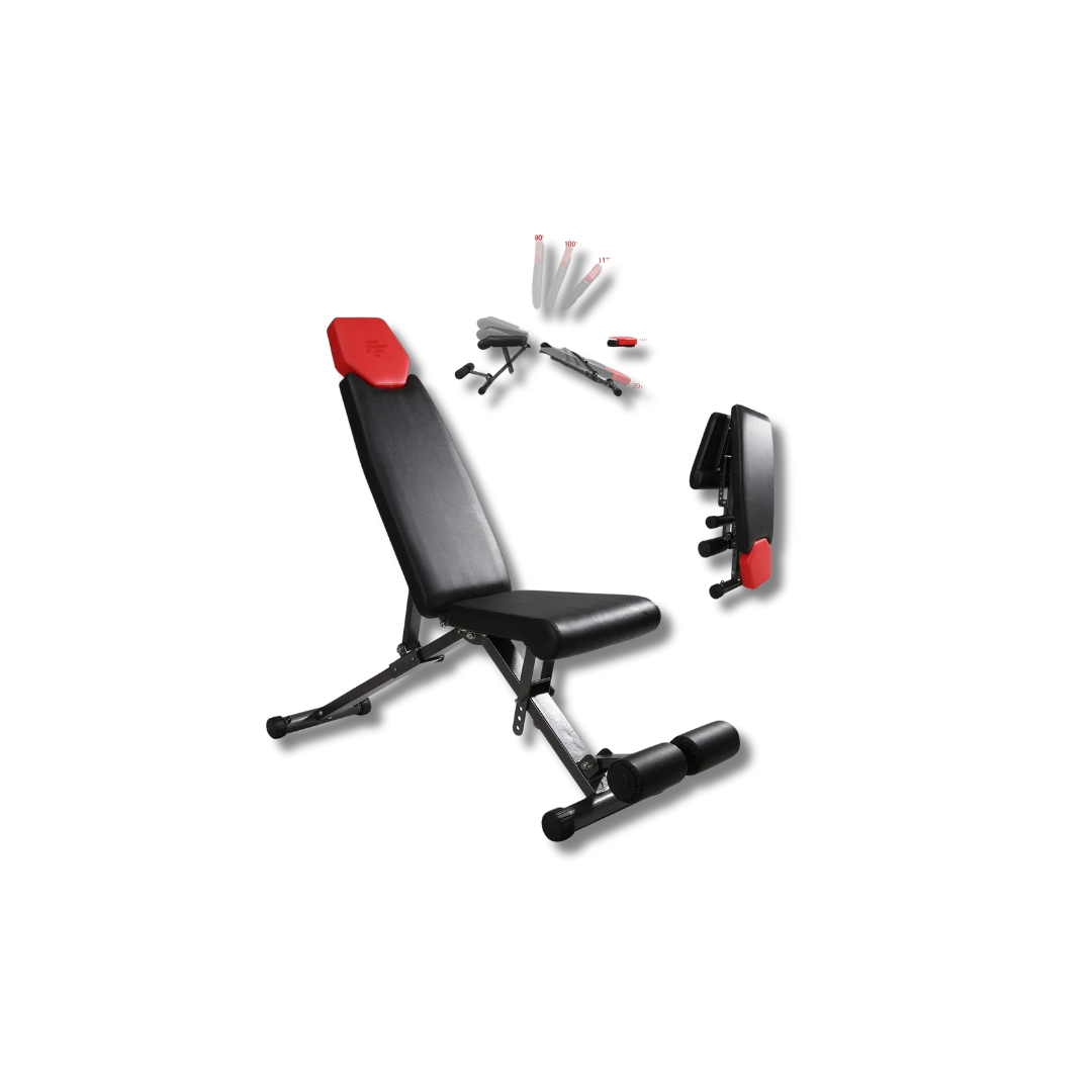 Adjustable Folding Bench – Train Every Angle at Home